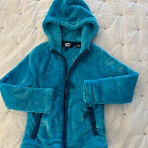 Land's End zip up fleece
